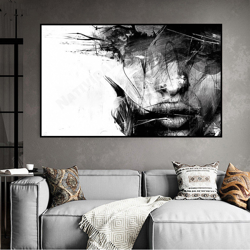 Quadro Viso Astratto