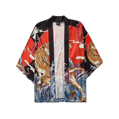 Kimono Tigre Ukiyo-e