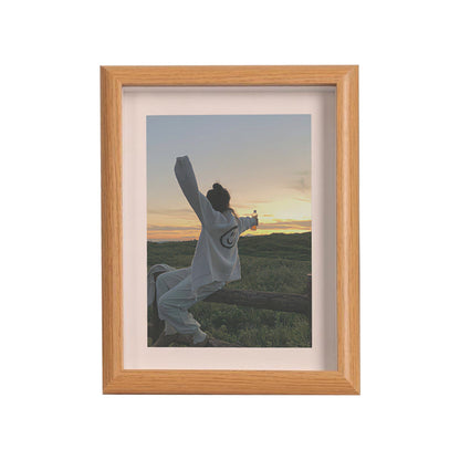 Cornice foto legno