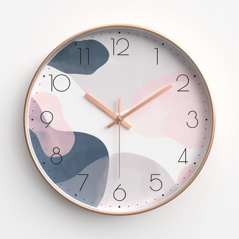 Orologio da parete Forme astratte colorate