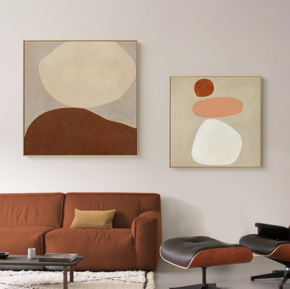 Quadro nordico astratto