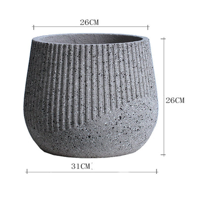 Vaso in cemento per piante