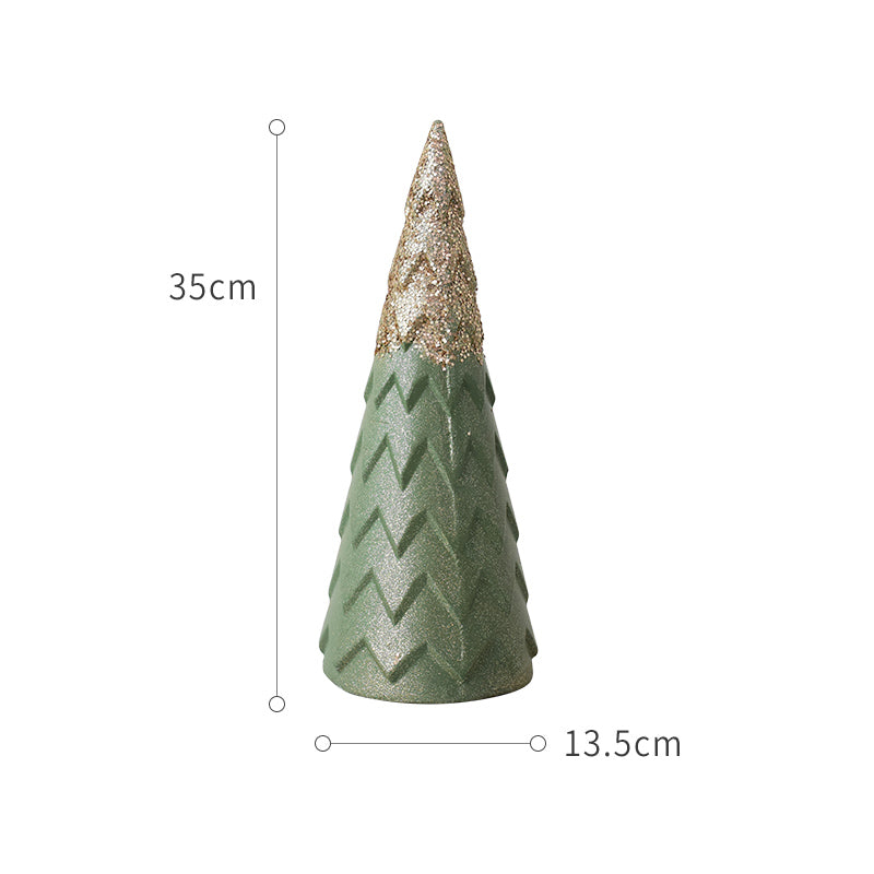 Mini albero Natale colori tenui