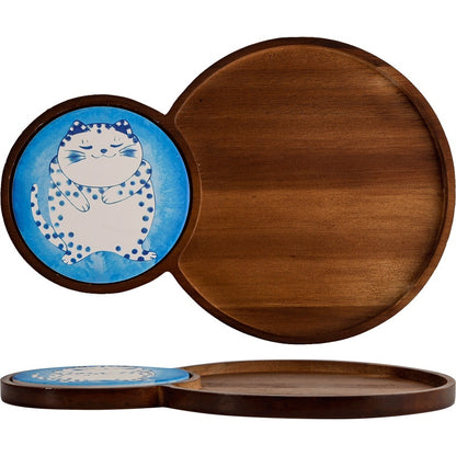 Vassoio colazione legno