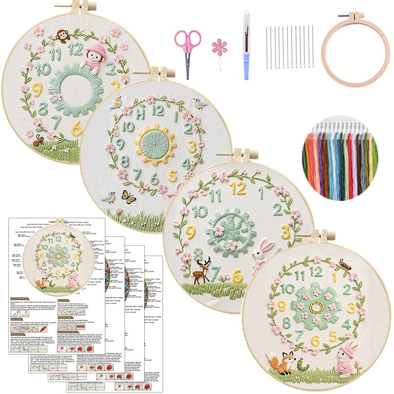 Kit ricamo orologio