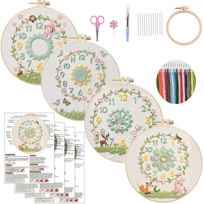 Kit ricamo orologio