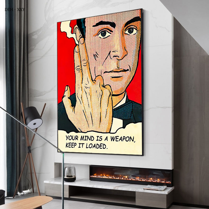Quadro tela stile nordico
