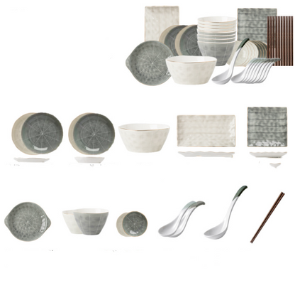 Servizio da tavola di ceramica