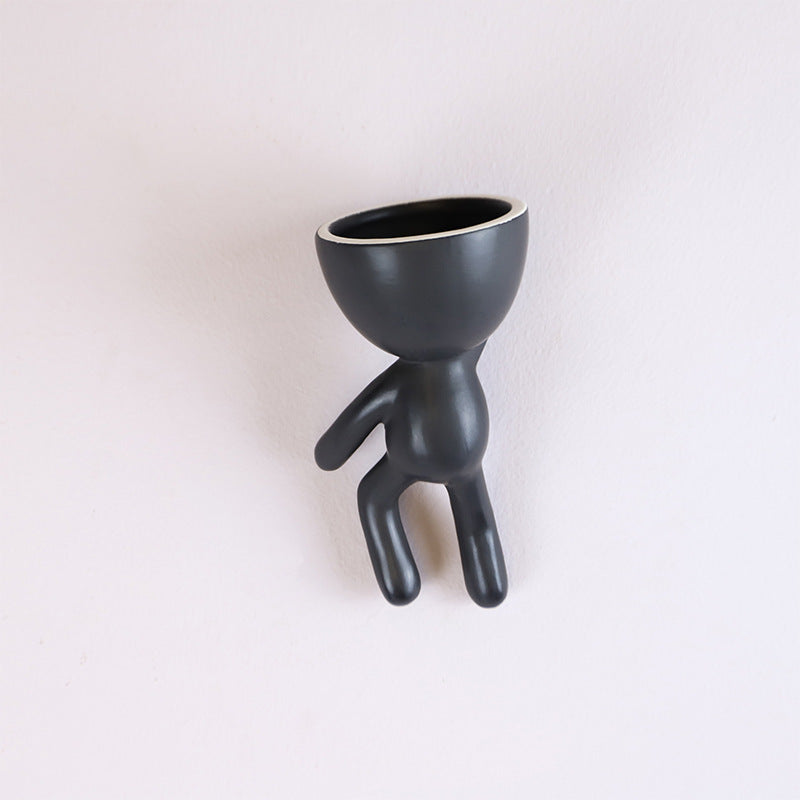 Vaso fiori tre colori