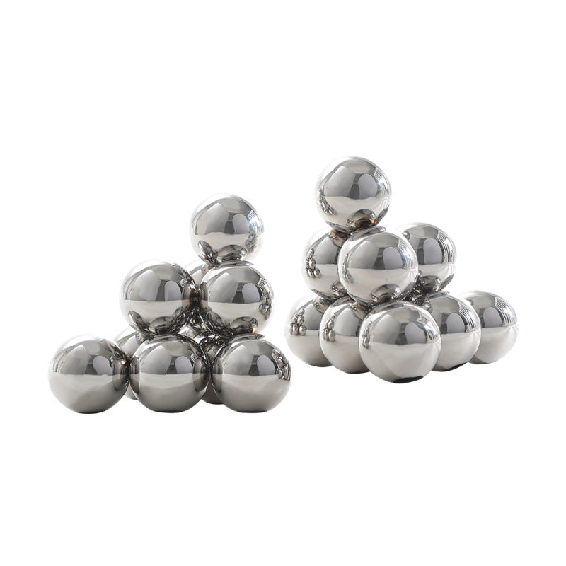 Sfera acciaio decorativa