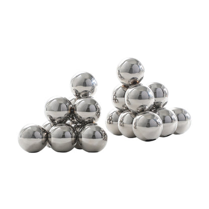 Sfera acciaio decorativa