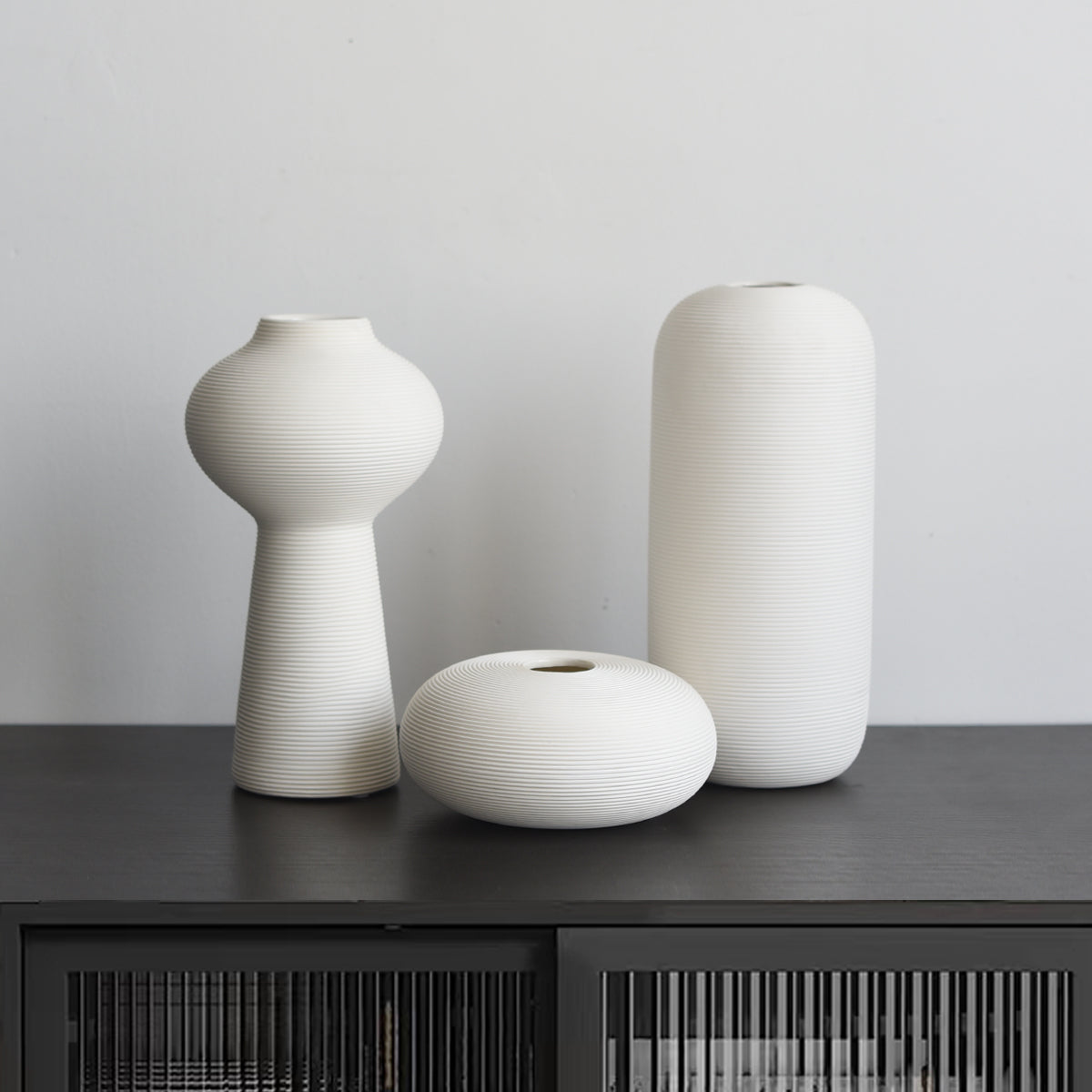 Vaso smaltato minimalista