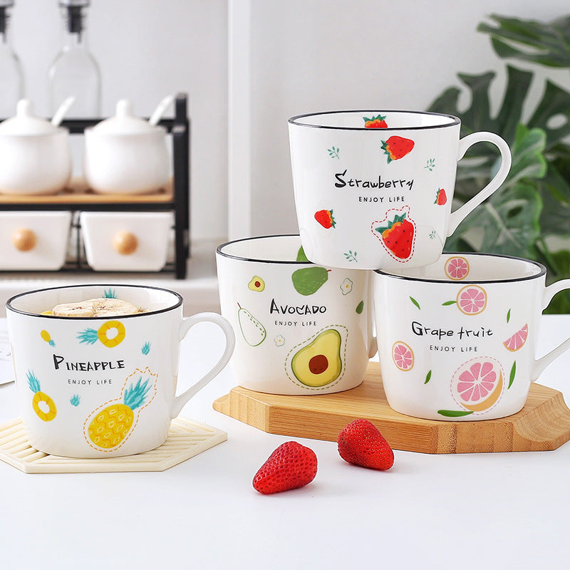 Tazza fragola stile nordico