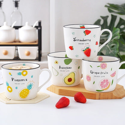 Tazza fragola stile nordico