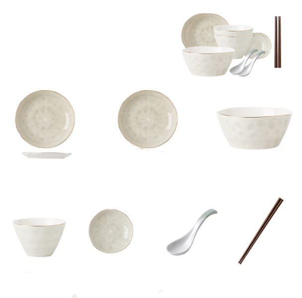 Servizio da tavola di ceramica