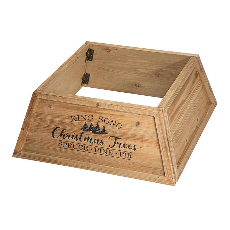 Base albero Natale stile retrò