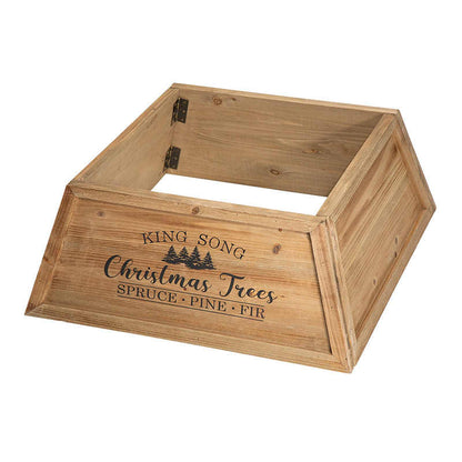 Base albero Natale stile retrò
