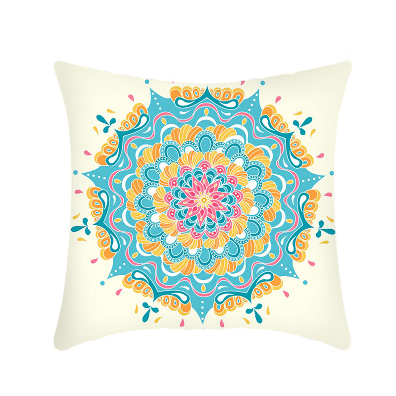 Cuscino mandala etnico