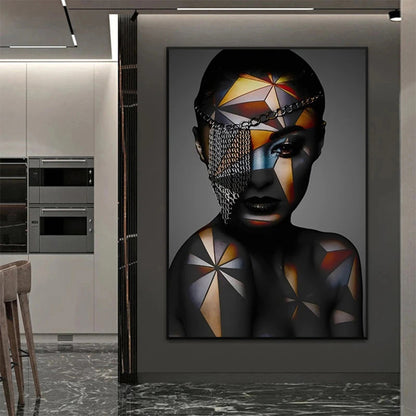 Quadro donna africana