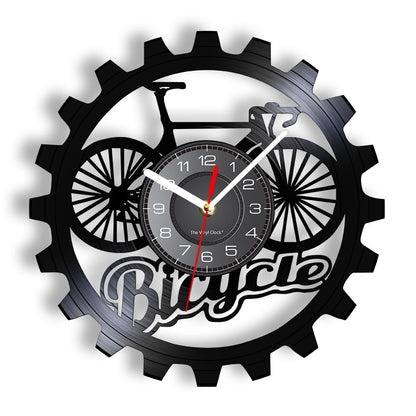 Orologio da parete Bicicletta neon industriale