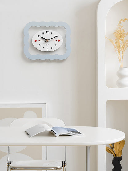 Orologio da parete Cornice ondulata decorativa