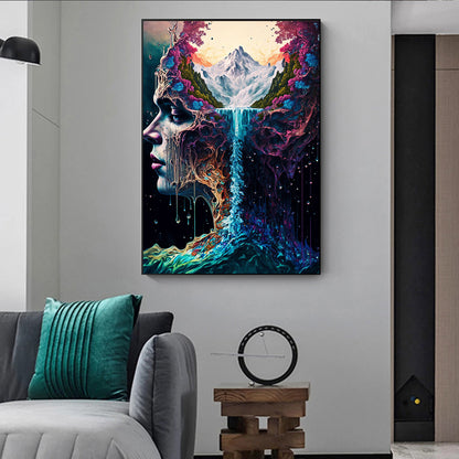 Quadro Donna Acqua