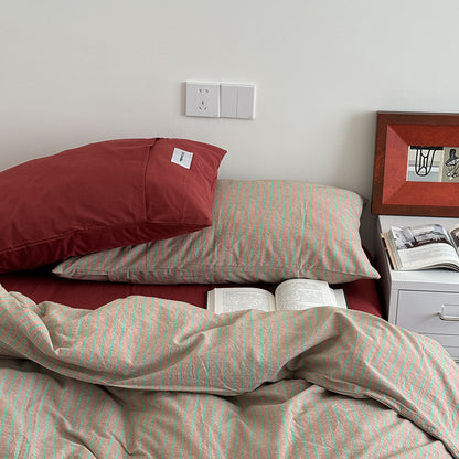 Coperta cotone lana