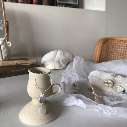 Candelabro ceramica nordico