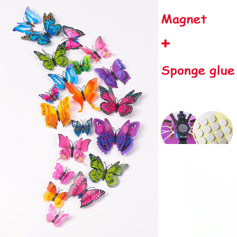 Adesivo farfalle magnetiche