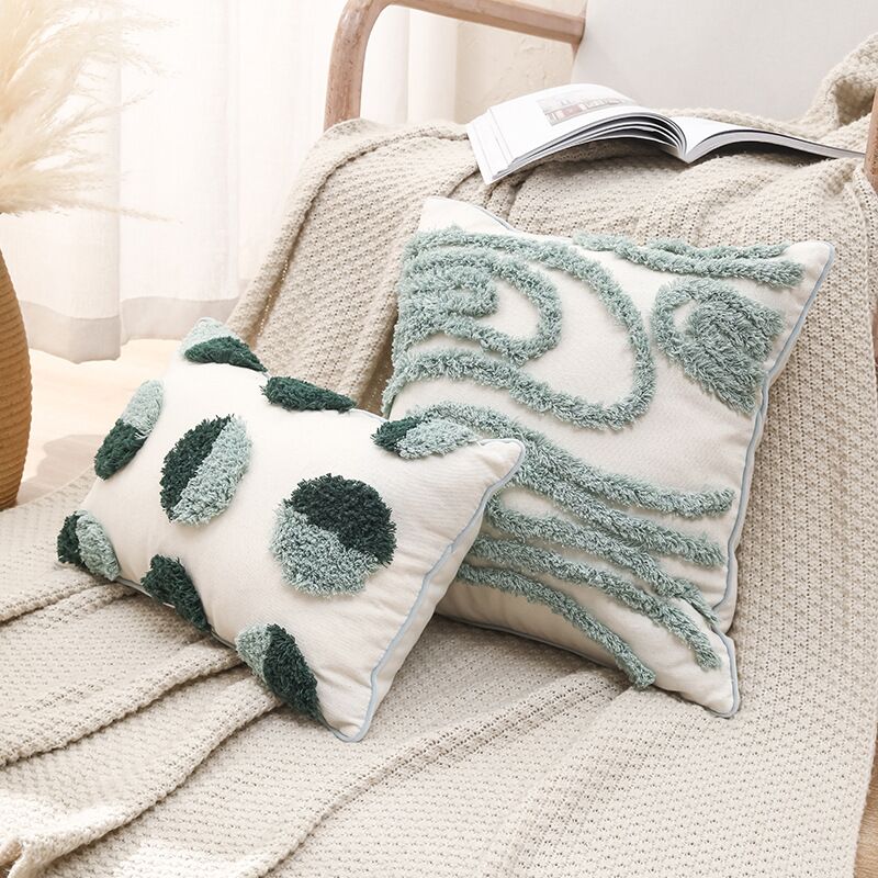 Cuscino con nappe
