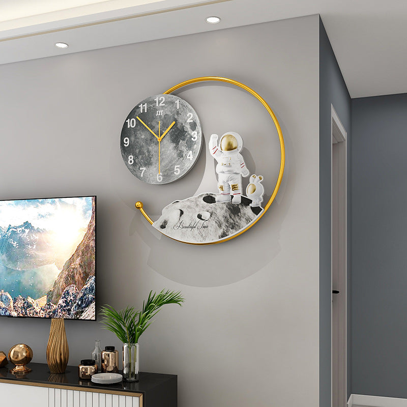 Orologio da parete Luna astronauta spaziale