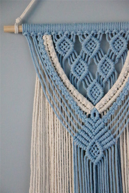 Arazzo cotone con frange