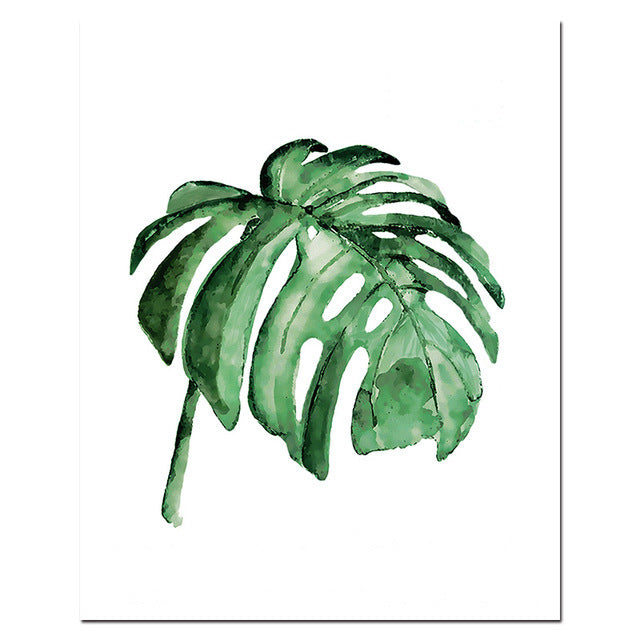 Quadro piante verdi