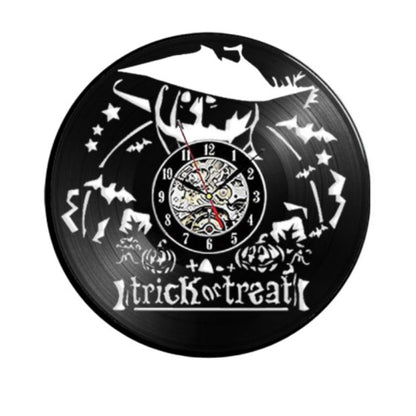 Orologio da parete Silhouette anime vinile