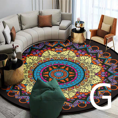 Tappeto mandala stile etnico