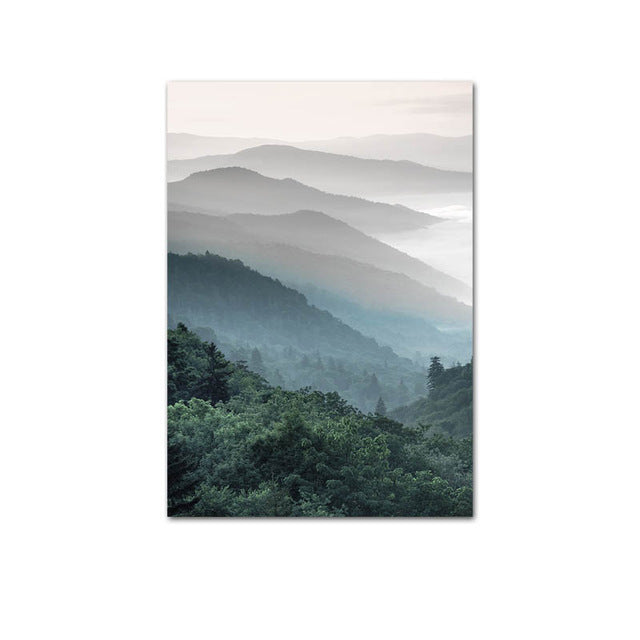 Quadro paesaggio minimalista