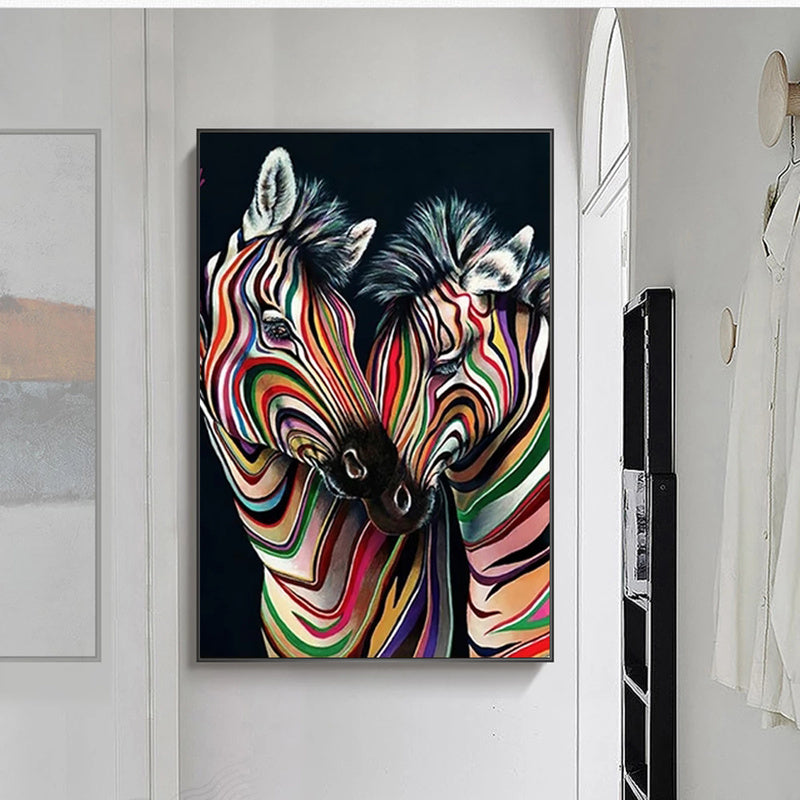 Tela astratta zebra