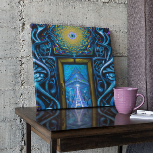 Quadro su tela Portale cosmico