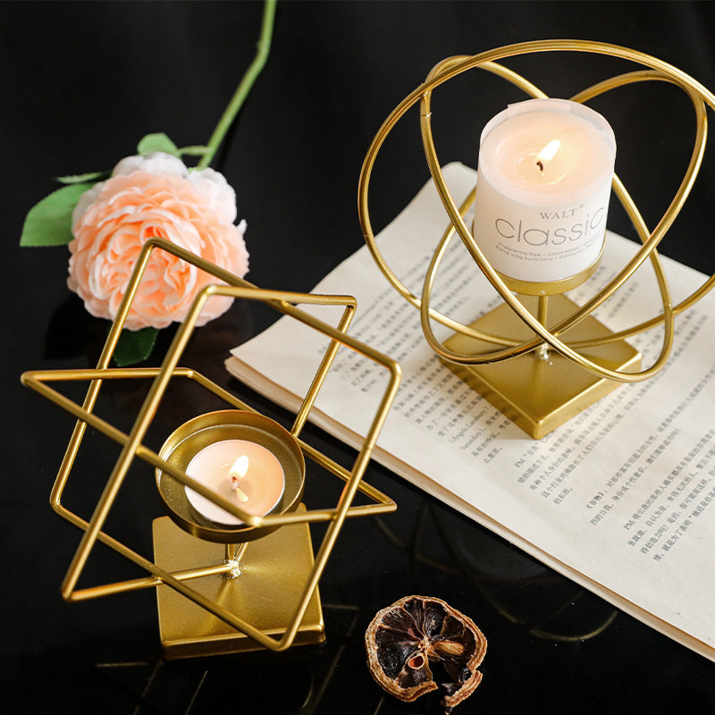 Candelabro dorato