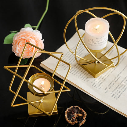 Candelabro dorato