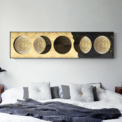 Quadro luna oro