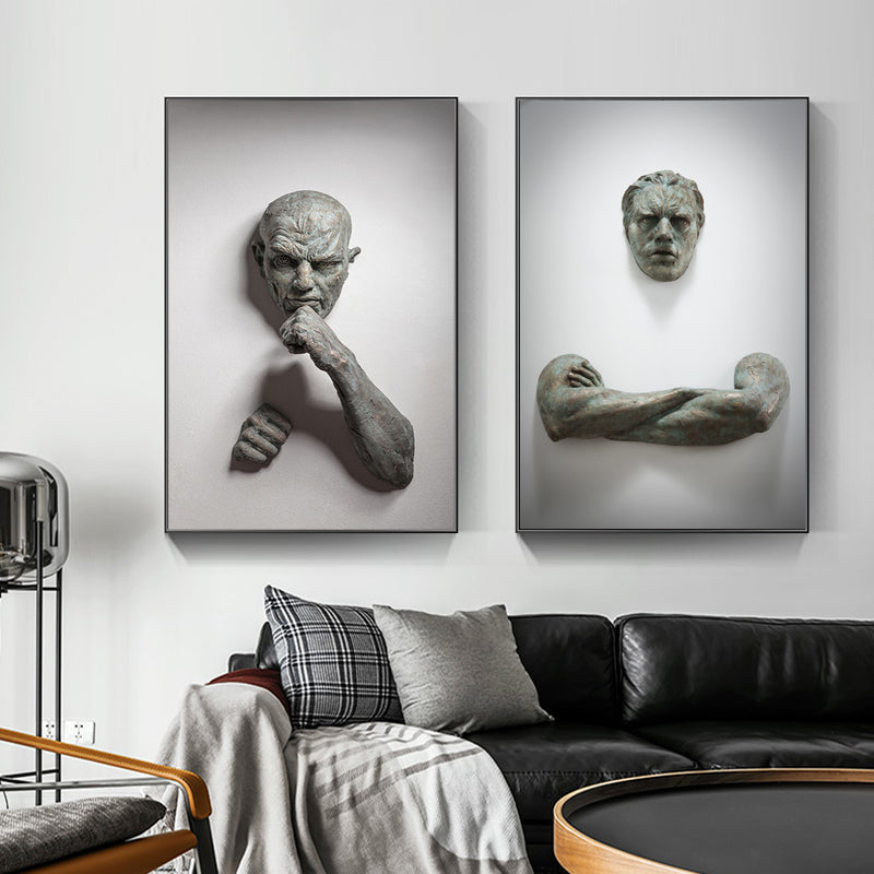 Quadro scultura astratta