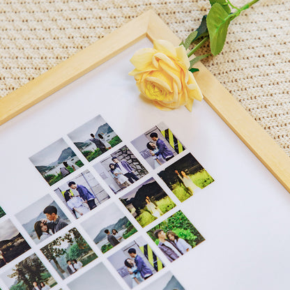 Cornice fotografica in legno