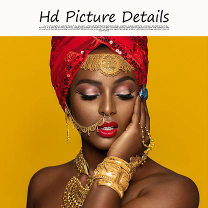 Quadro donna africana