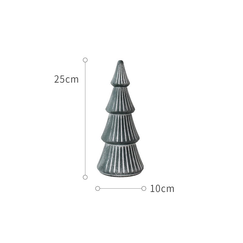 Mini albero Natale colori tenui