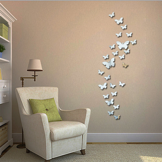 Adesivo murale Farfalle colorate con luci LED