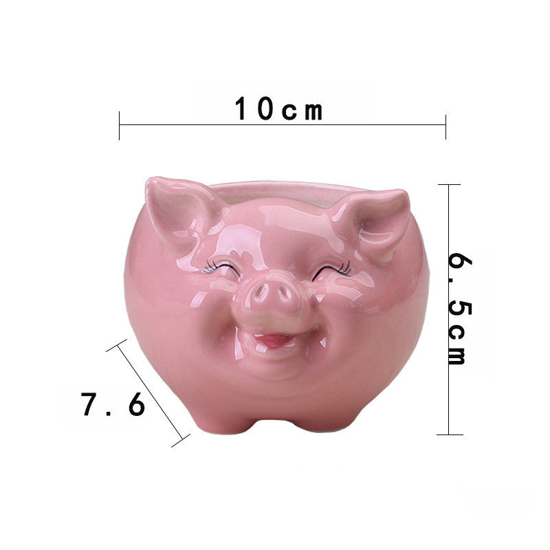Vaso Ceramica Animale