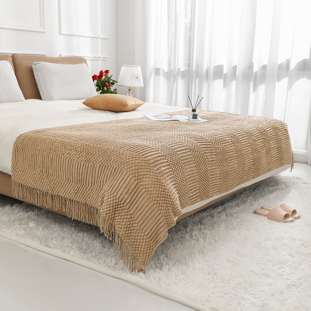 Plaid letto maglia
