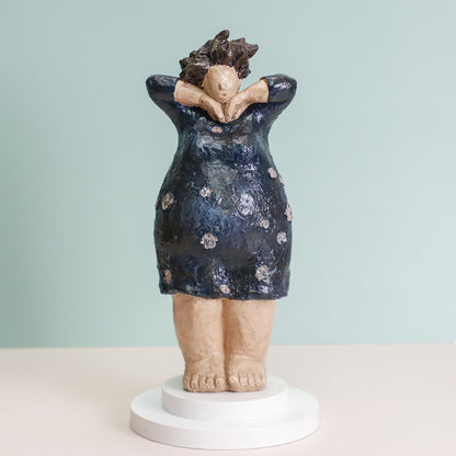 Ornamento resina donna