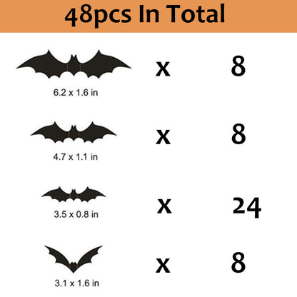 Adesivo Pipistrello Halloween